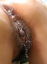 naked teens, wang shui wen 13 oily hairy cunt